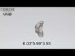 Fiorese Jewelry 1.11 Carat(6.03*5.99*3.93) Old Mine Cut Lab Diamond  MMR20231016