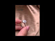 14k Yellow & White Gold 4 Carat Old European Cut Moissanite 8 Prongs Vintage Engagement Ring
