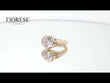 14K Yellow Gold 3.51 Carat OEC Diamond Bezel Engagement Ring