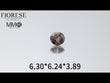 Fiorese Jewelry 1.01 Carat(6.30*6.24*3.89) Old European Cut Lab Diamond  MMR202311123（E-123）