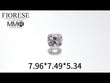 Fiorese Jewelry 2.52 Carat(7.96*7.49*5.34) Old Mine Cut Lab Diamond  MMR202311139(M-139)