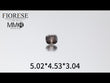 Fiorese Jewelry 0.55 Carat(5.02*4.53*3.04) Old Mine Cut Lab Diamond  MMR202311114