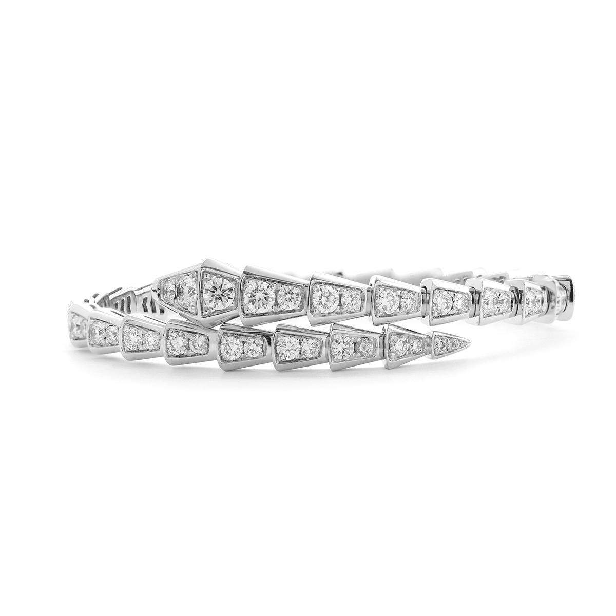 Round Lab Diamond Viper - Inspired Bangle Bracelet - MMR