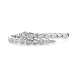 Round Lab Diamond Viper - Inspired Bangle Bracelet - MMR