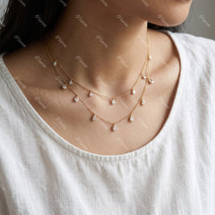 Seven Pear Necklace - MMR