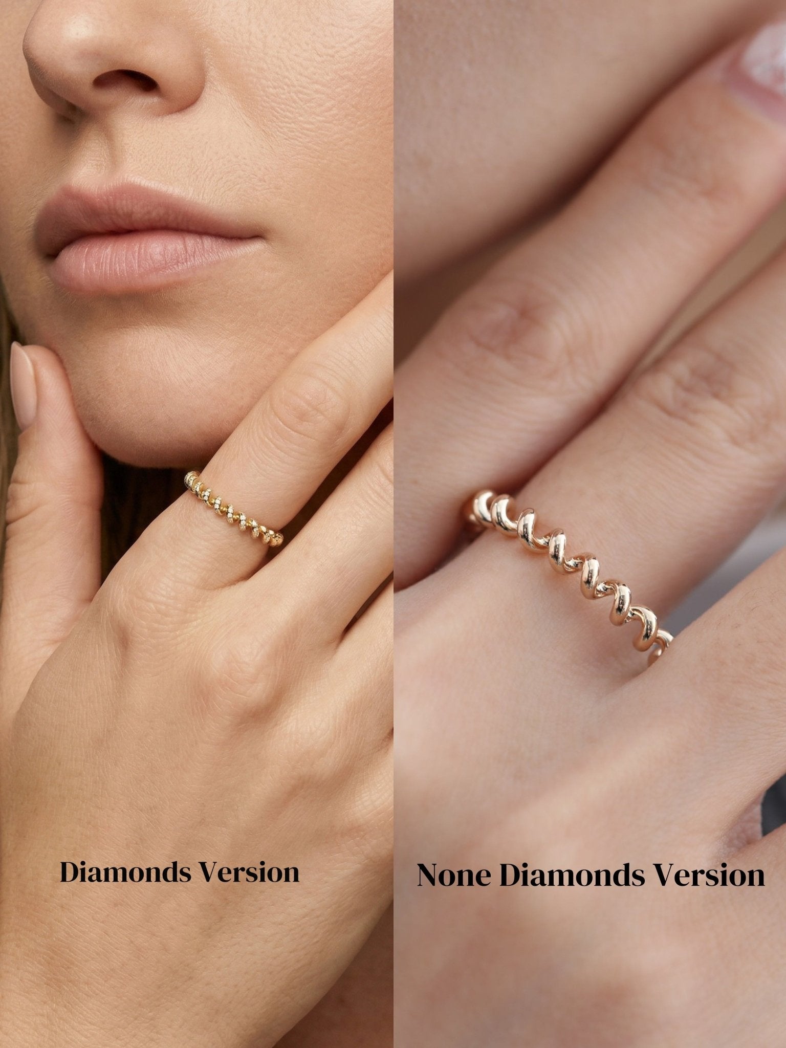 Slinky Gemstone Ring - MMR