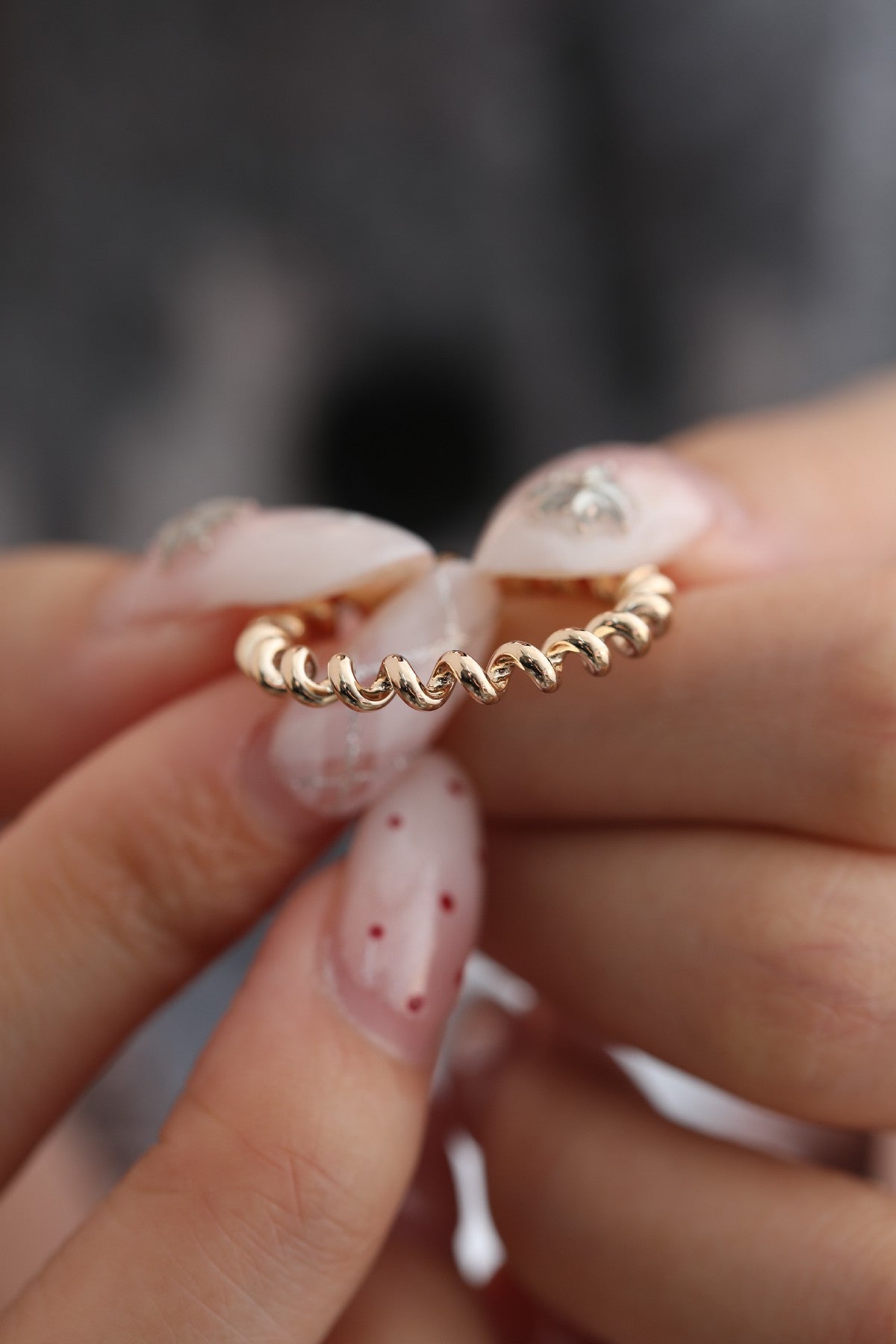 Slinky Gemstone Ring - MMR