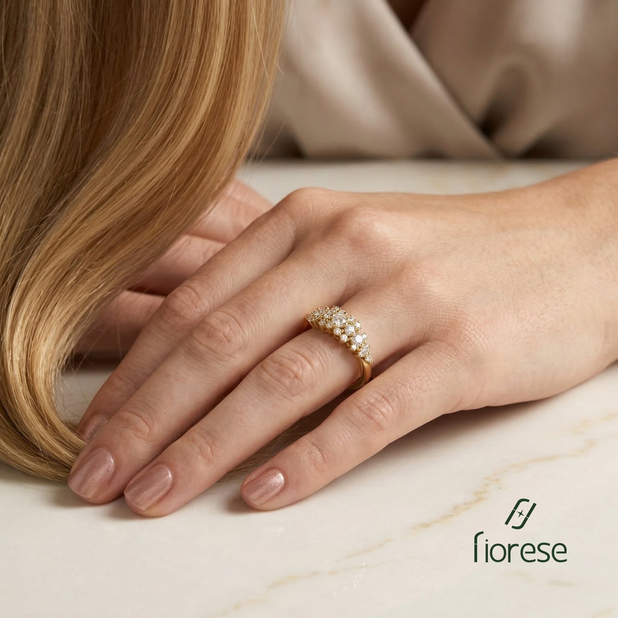 Star Cluster Gemstone Ring - MMR