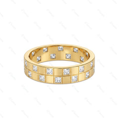 Stellar Grid Princess Gemstone Ring - MMR