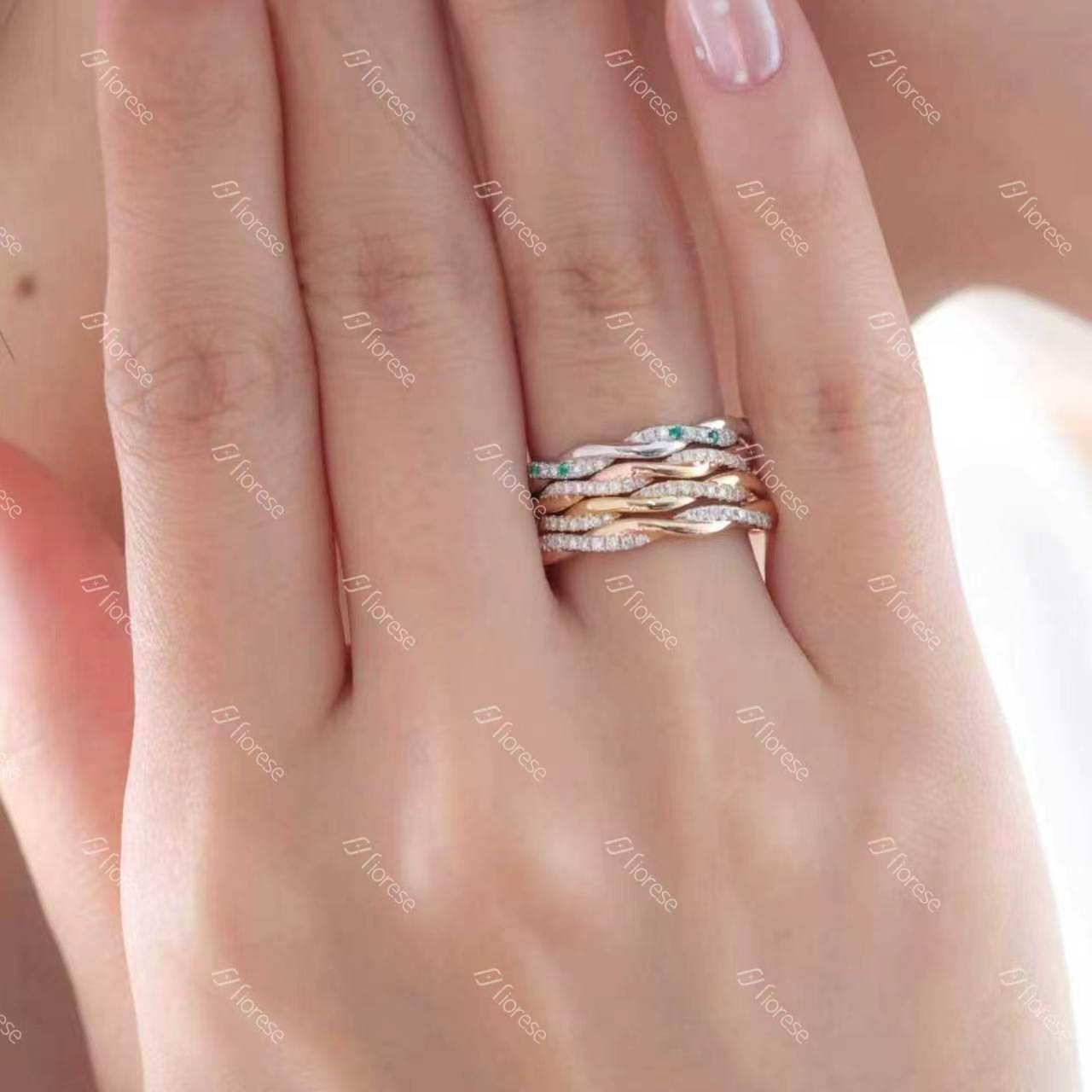 Twist Lab Diamond Ring - MMR