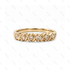 Vintage Daintiness Half Eternity Ring - MMR