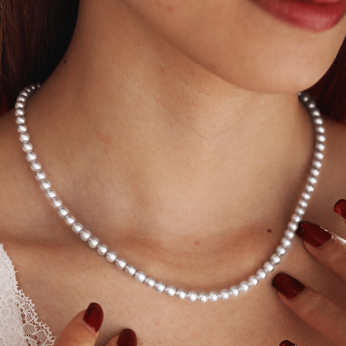 Vintage - Inspired Japanese Akoya Pearl Strand Necklace - MMR